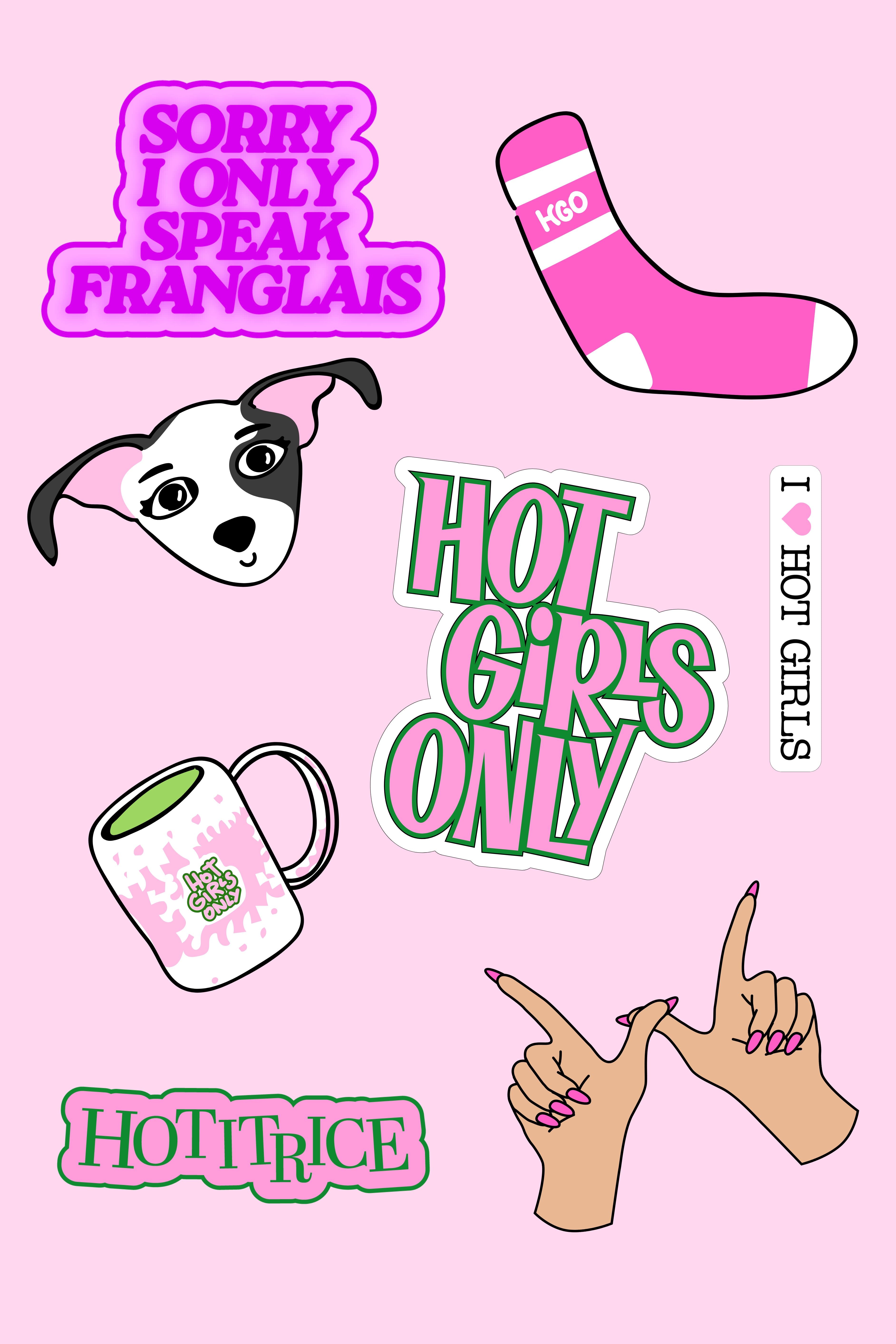 Pack de stickers HGO