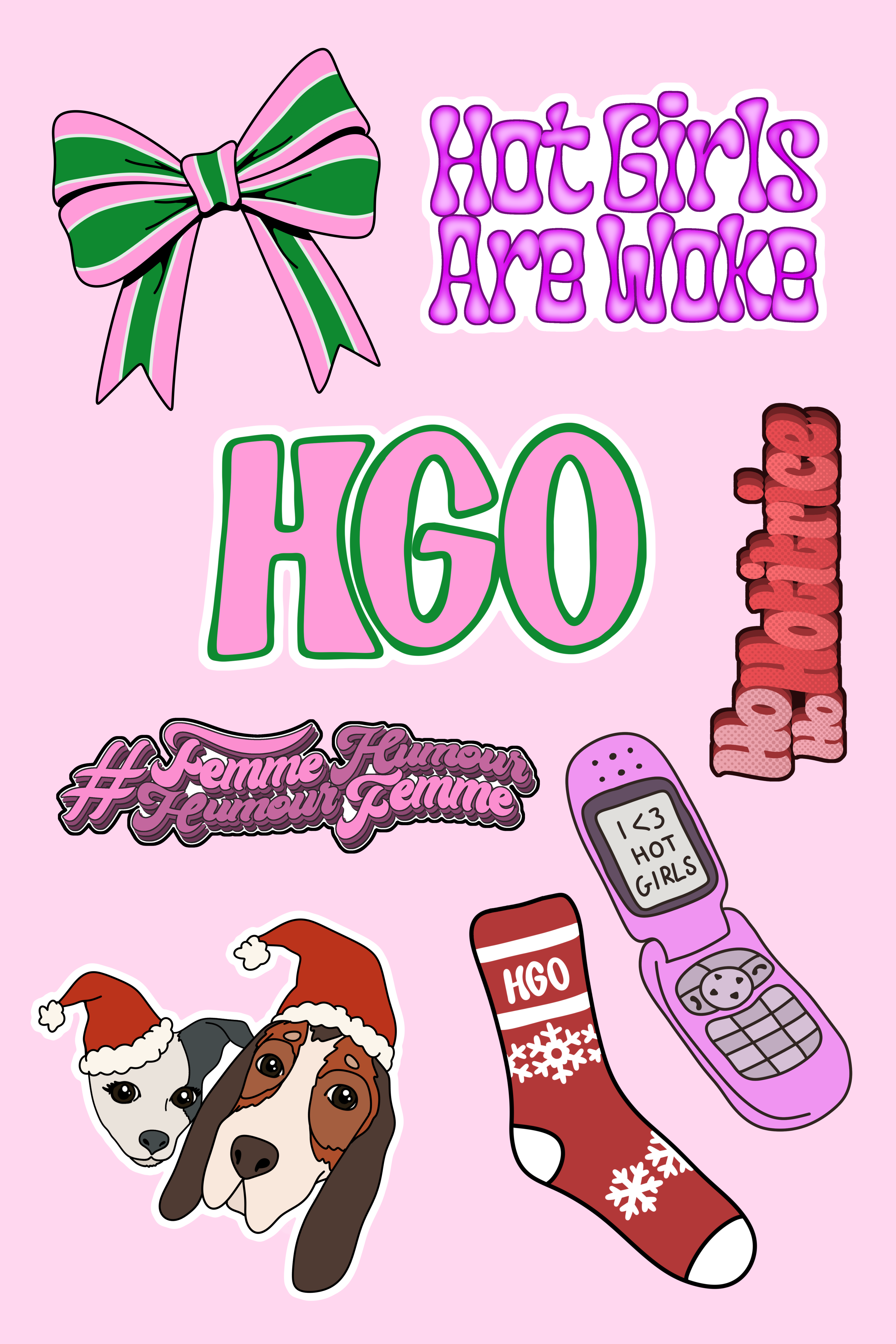 Pack de stickers HGO